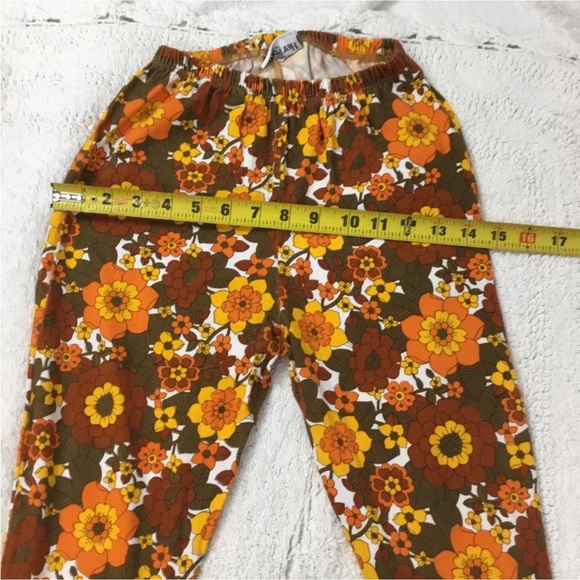 HER PONY MARGAUX Retro Look Festival Flare Pants US size 6 - Picture 5 of 15